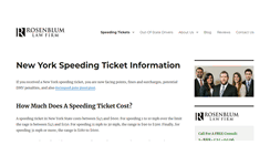 Desktop Screenshot of newyorkspeedingfines.com